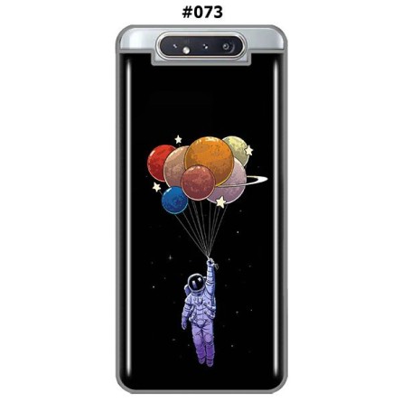 Silikonska Maskica za Galaxy A80 - Šareni motivi 78899