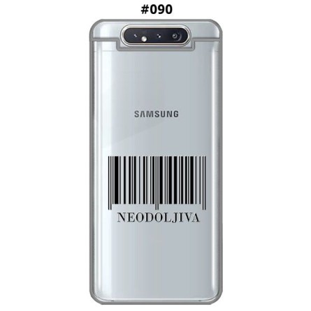 Silikonska Maskica za Galaxy A80 - Šareni motivi 78916