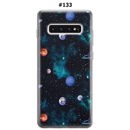 Silikonska Maskica za Galaxy S10 - Šareni motivi 79484