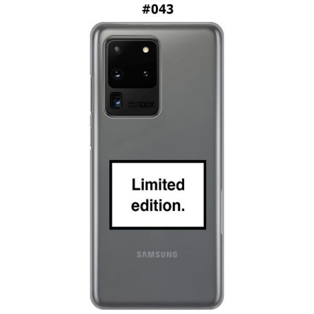 Silikonska Maskica za Galaxy S20 Ultra - Šareni motivi 80444
