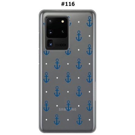 Silikonska Maskica za Galaxy S20 Ultra - Šareni motivi 80517