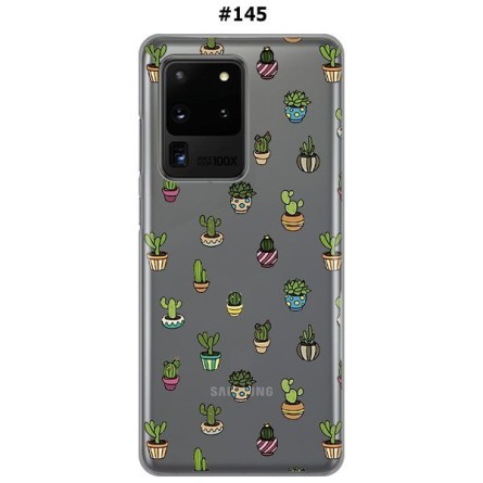 Silikonska Maskica za Galaxy S20 Ultra - Šareni motivi 80546