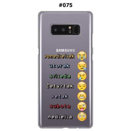 Silikonska Maskica za Galaxy Note 8 - Šareni motivi 117683