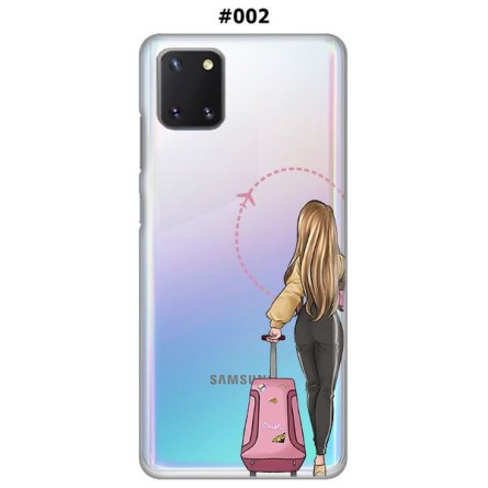 Silikonska Maskica za Galaxy Note 10 Lite (2020)- Šareni motivi 83028