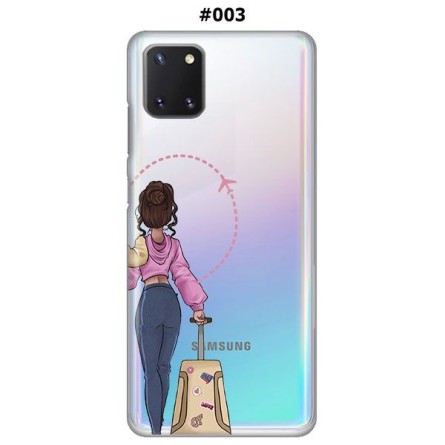 Silikonska Maskica za Galaxy Note 10 Lite (2020)- Šareni motivi 83029