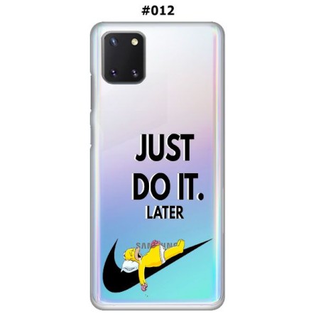 Silikonska Maskica za Galaxy Note 10 Lite (2020)- Šareni motivi 83038