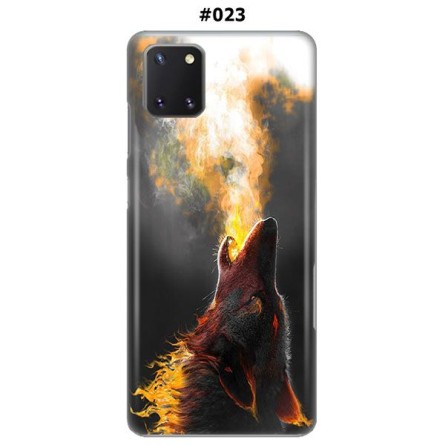 Silikonska Maskica za Galaxy Note 10 Lite (2020)- Šareni motivi 83049
