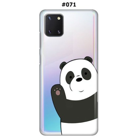 Silikonska Maskica za Galaxy Note 10 Lite (2020)- Šareni motivi 83097