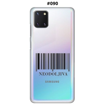 Silikonska Maskica za Galaxy Note 10 Lite (2020)- Šareni motivi 83116