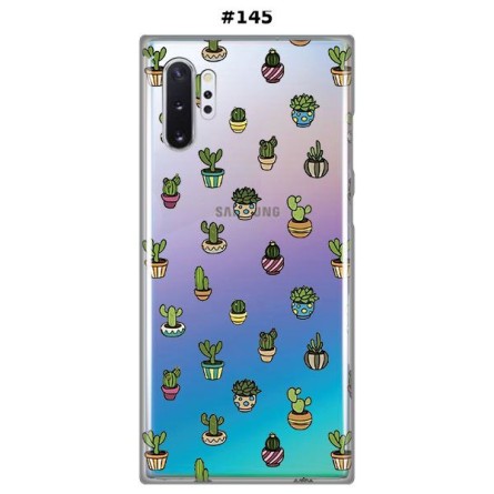 Silikonska Maskica za Galaxy Note 10 Plus - Šareni motivi 83346