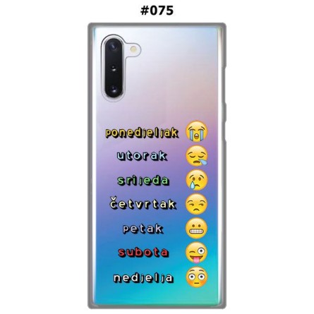 Silikonska Maskica za Galaxy Note 10 - Šareni motivi 82926