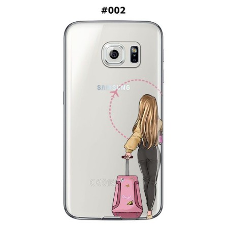Silikonska Maskica za Galaxy S6 Edge - Šareni motivi 117960