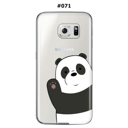 Silikonska Maskica za Galaxy S6 Edge - Šareni motivi 118029