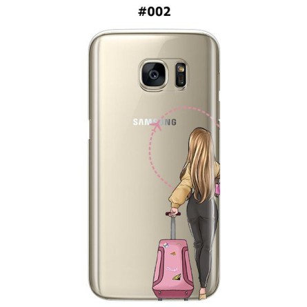 Silikonska Maskica za Galaxy S7 Edge - Šareni motivi 118485