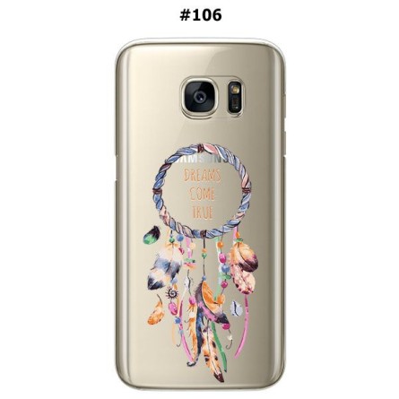Silikonska Maskica za Galaxy S7 Edge - Šareni motivi 118589