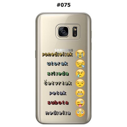 Silikonska Maskica za Galaxy S7 - Šareni motivi 118383