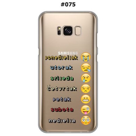 Silikonska Maskica za Galaxy S8 Plus - Šareni motivi 118908