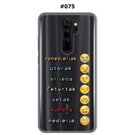Silikonska Maskica za Redmi Note 8 Pro  - Šareni motivi 95400