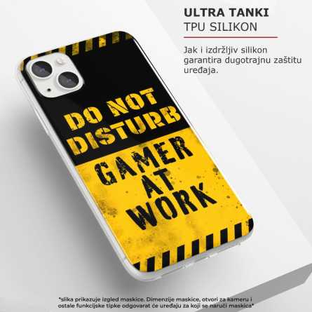 Silikonska Maskica - "Do not disturb, gamer at work" - G17 143842