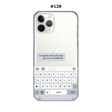 Silikonska Maskica za iPhone 11 Pro - Šareni motivi 210556