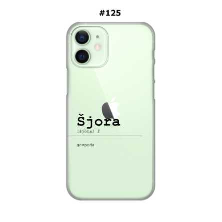 Silikonska Maskica za iPhone 12 Mini  - Šareni motivi 209815