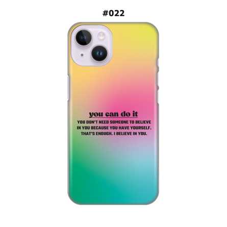 Silikonska Maskica za iPhone 14 - Šareni motivi 207876