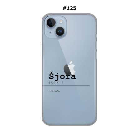 Silikonska Maskica za iPhone 14 Plus - Šareni motivi 208208