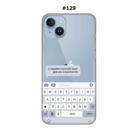 Silikonska Maskica za iPhone 14 Plus - Šareni motivi 208212