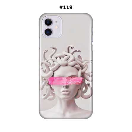 Silikonska Maskica za iPhone 11 - Šareni motivi 210370