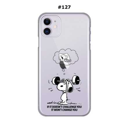 Silikonska Maskica za iPhone 11 - Šareni motivi 210378