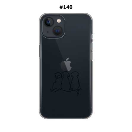 Silikonska Maskica za iPhone 13 Mini  - Šareni motivi 209314