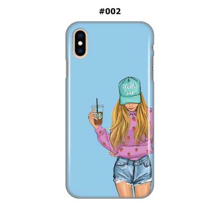 Silikonska Maskica za iPhone XS Max - Šareni motivi 210779