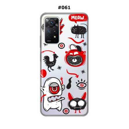 Silikonska Maskica za Redmi Note 12 Pro (4G)  - Šareni motivi 216464