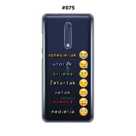 Silikonska Maskica za Nokia 5 - Šareni motivi 168886