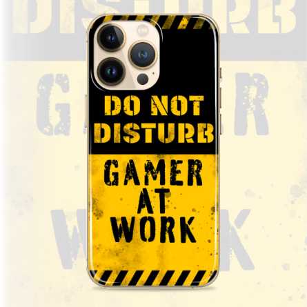 Silikonska Maskica - "Do not disturb, gamer at work" - G17 206541