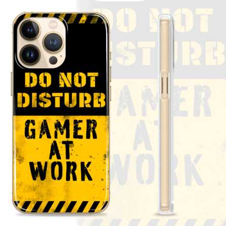 Silikonska Maskica - "Do not disturb, gamer at work" - G17 206542