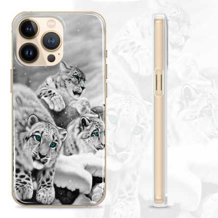 Silikonska Maskica - Snježni leopardi - SZ01 206690