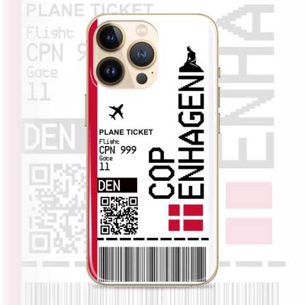 Silikonska maskica Copenhagen - karta10 205337