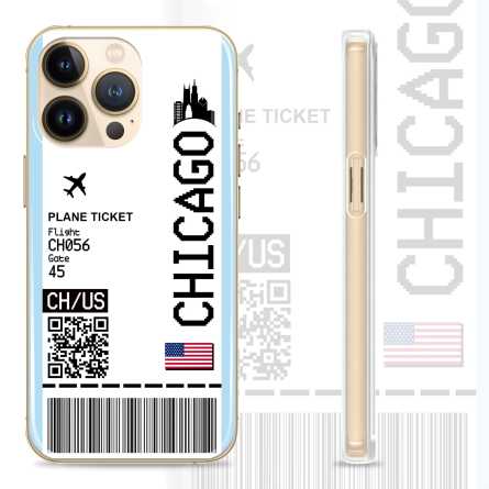 Silikonska maskica Chicago - karta45 205408