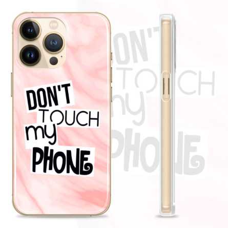 Silikonska Maskica - "Don't touch my phone" - S97 207248
