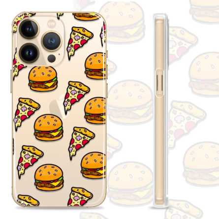 Silikonska Maskica - Burger i Pizza - HM40 206152
