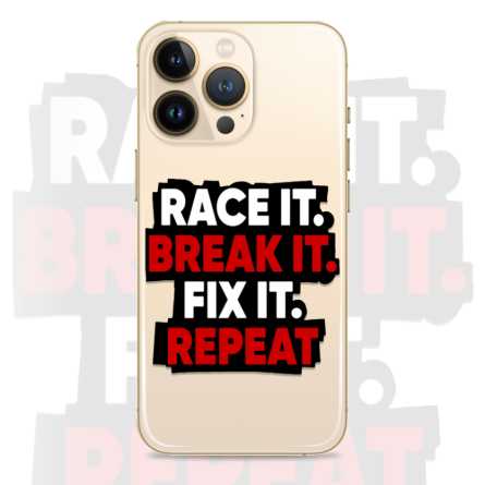 Silikonska Maskica - "Race it, break it, fix it, repeat" - HM50 206171