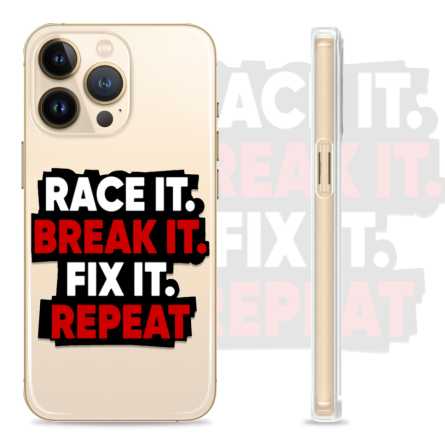 Silikonska Maskica - "Race it, break it, fix it, repeat" - HM50 206172