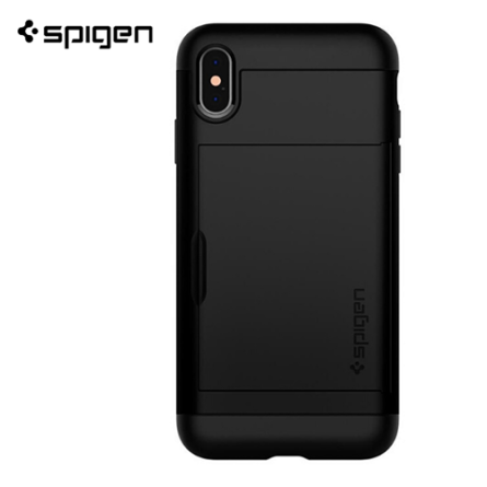 Spigen Maskica Slim Armor CS za iPhone X/XS - Black 42288