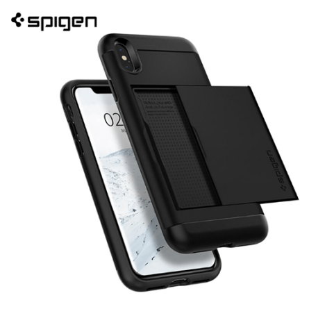 Spigen Maskica Slim Armor CS za iPhone X/XS - Black 42289