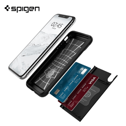 Spigen Maskica Slim Armor CS za iPhone X/XS - Black 42290