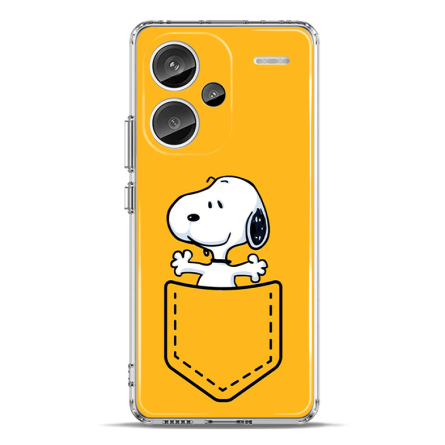 Silikonska Maskica za Redmi Note 13 Pro Plus - Snoopy 226809