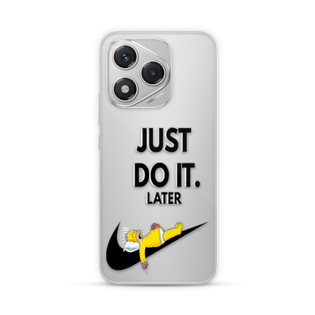 Silikonska Maskica za Honor 400 Lite - Just Do It (Later) 251189