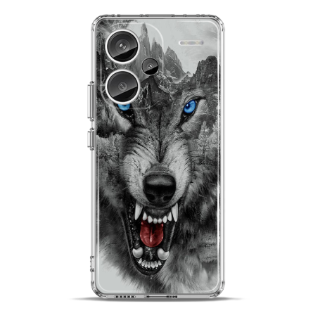 Silikonska Maskica za Redmi Note 13 Pro Plus - Lone Wolf 226833