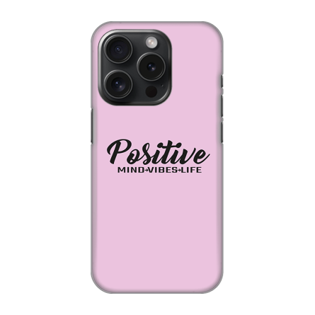 Silikonska Maskica za iPhone 16 Pro - Stay Positive 242039